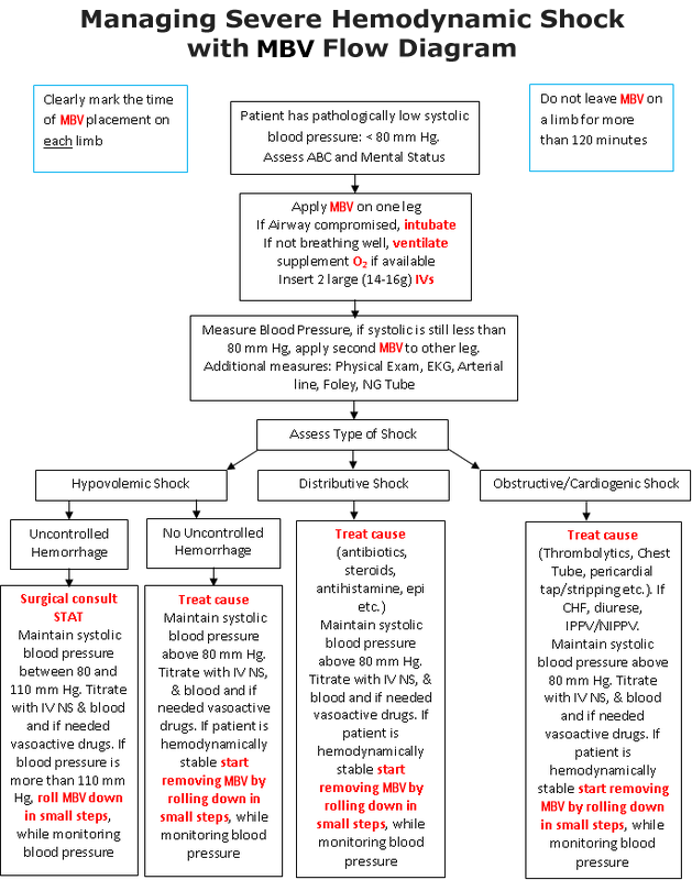 Blood Loss Shock Chart